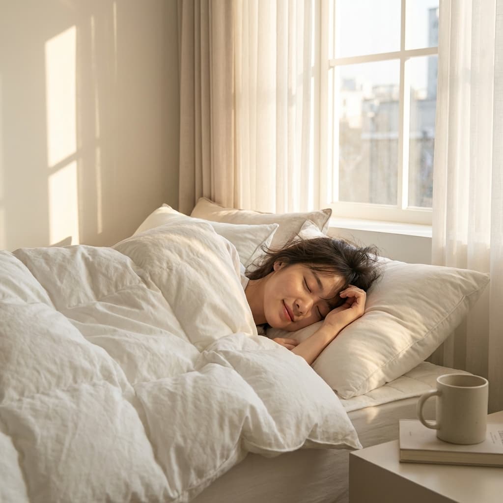 자다가 자꾸 깨는 이유, 수면제 없이 아침까지 푹 자는 '수승화강'의 비밀