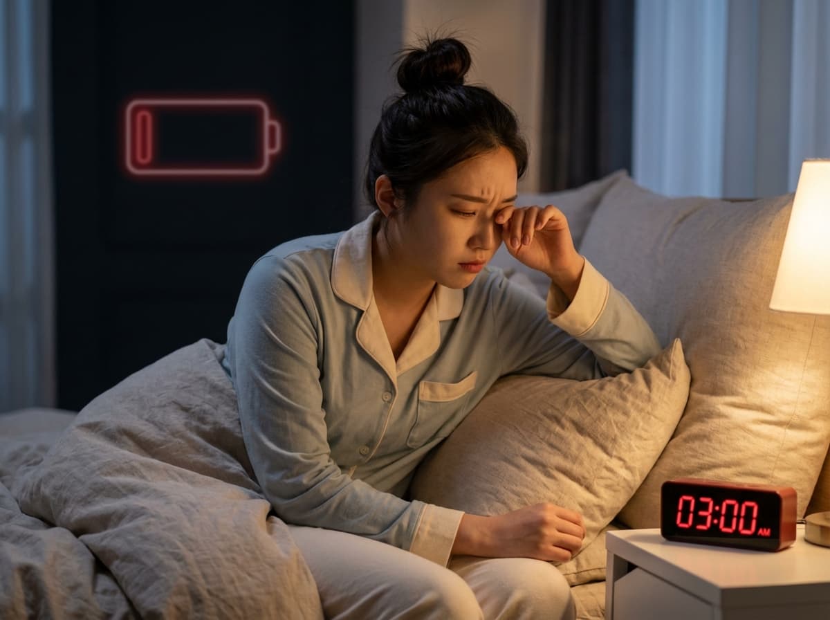 피검사 정상인데 밤에 자주 깨는 이유, 수면 유지 장애 개선 연구 결과 기반
