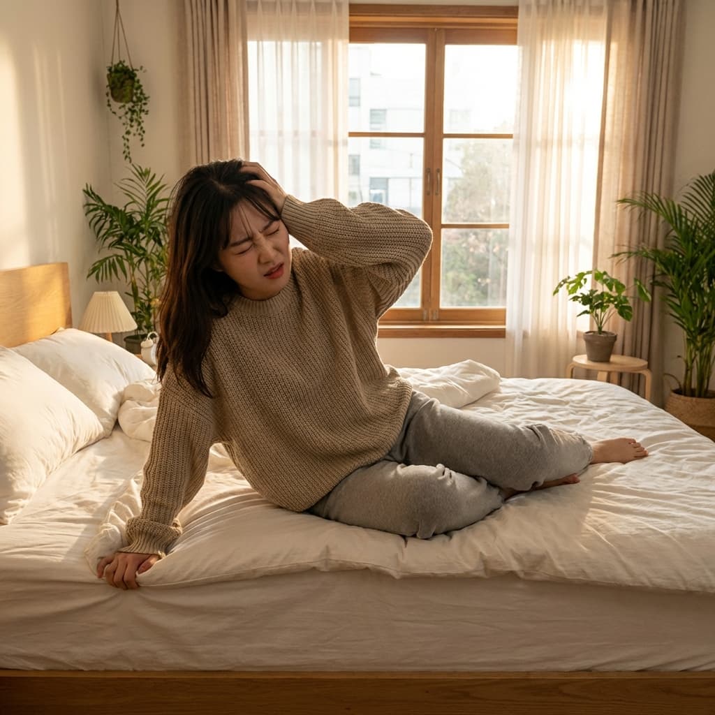 누우면 어지러운 이유, 계속 재발하는 이석증의 진짜 원인 (어지럼증 호전 연구 결과 기반)