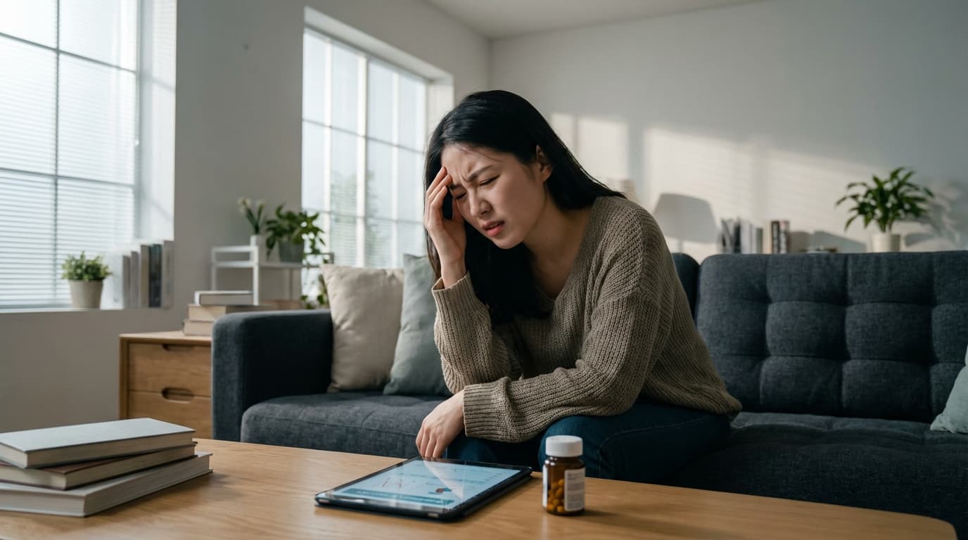 머리가 계속 아픈 이유, MRI가 정상이라면 뇌의 '통증 스위치'를 확인하세요 (두통 호전 연구 결과 기반)