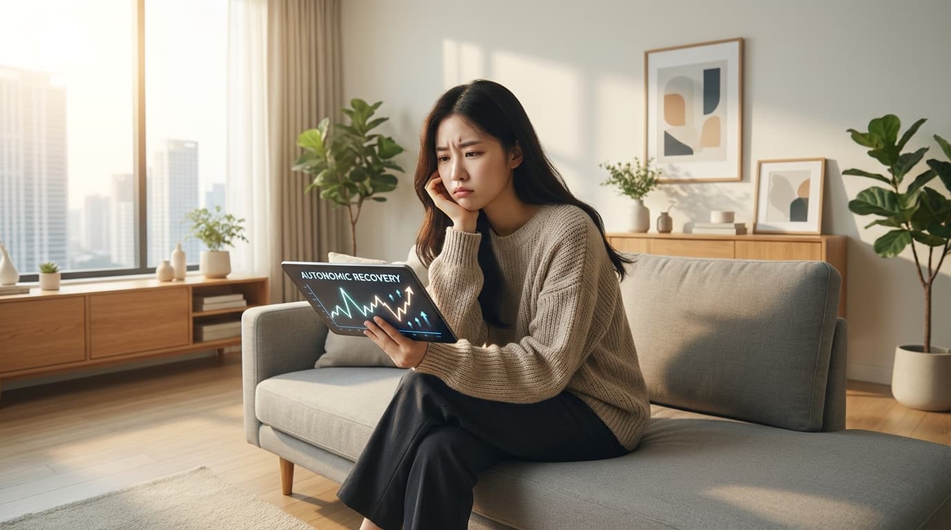 자율신경회복방법, 왜 바로 좋아지지 않고 나빠졌다 좋아졌다 할까요? (자율신경 안정화 연구 결과 기반)