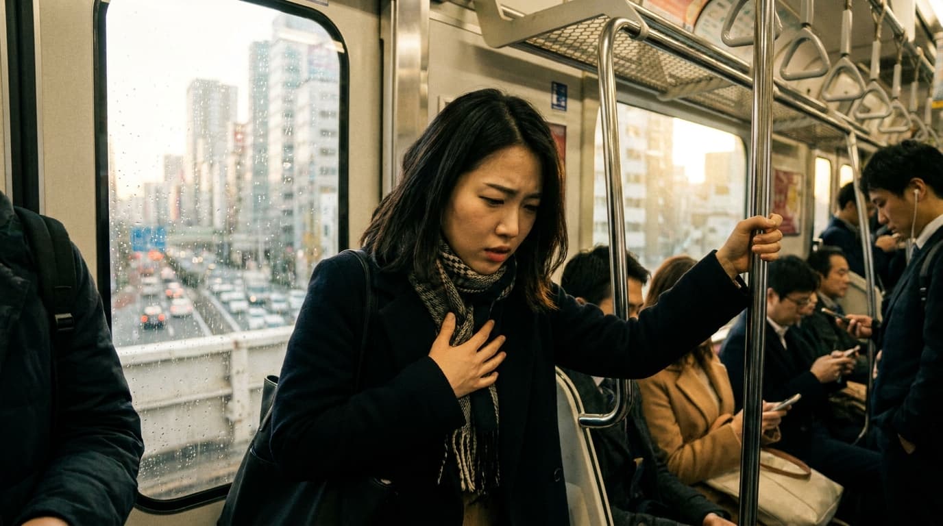지하철에서 심장이 터질 것 같아요, 공황장애 한방치료로 혼란을 멈출 수 있습니다.