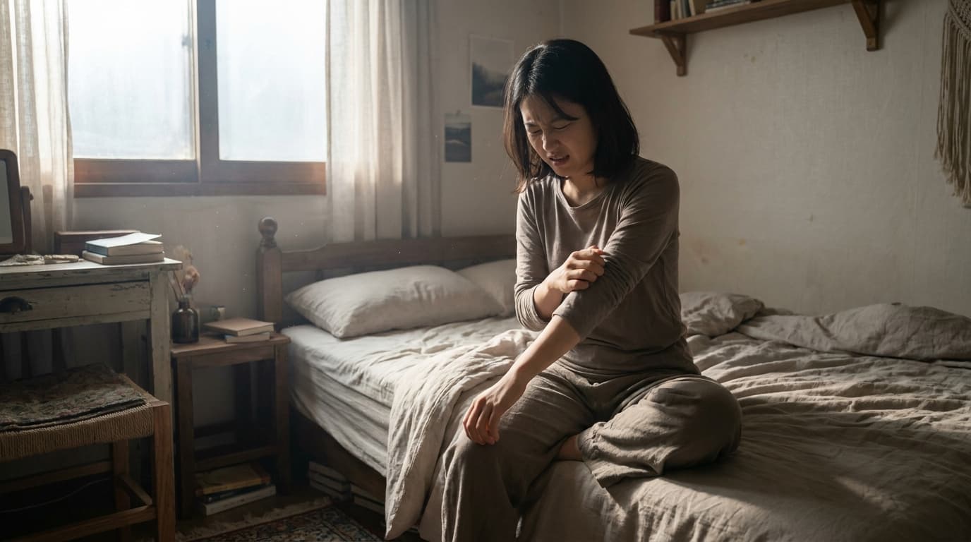 피부가 각질처럼 하얗게 일어나고 따가워요? 단순 건조함이 아닐 수 있습니다.