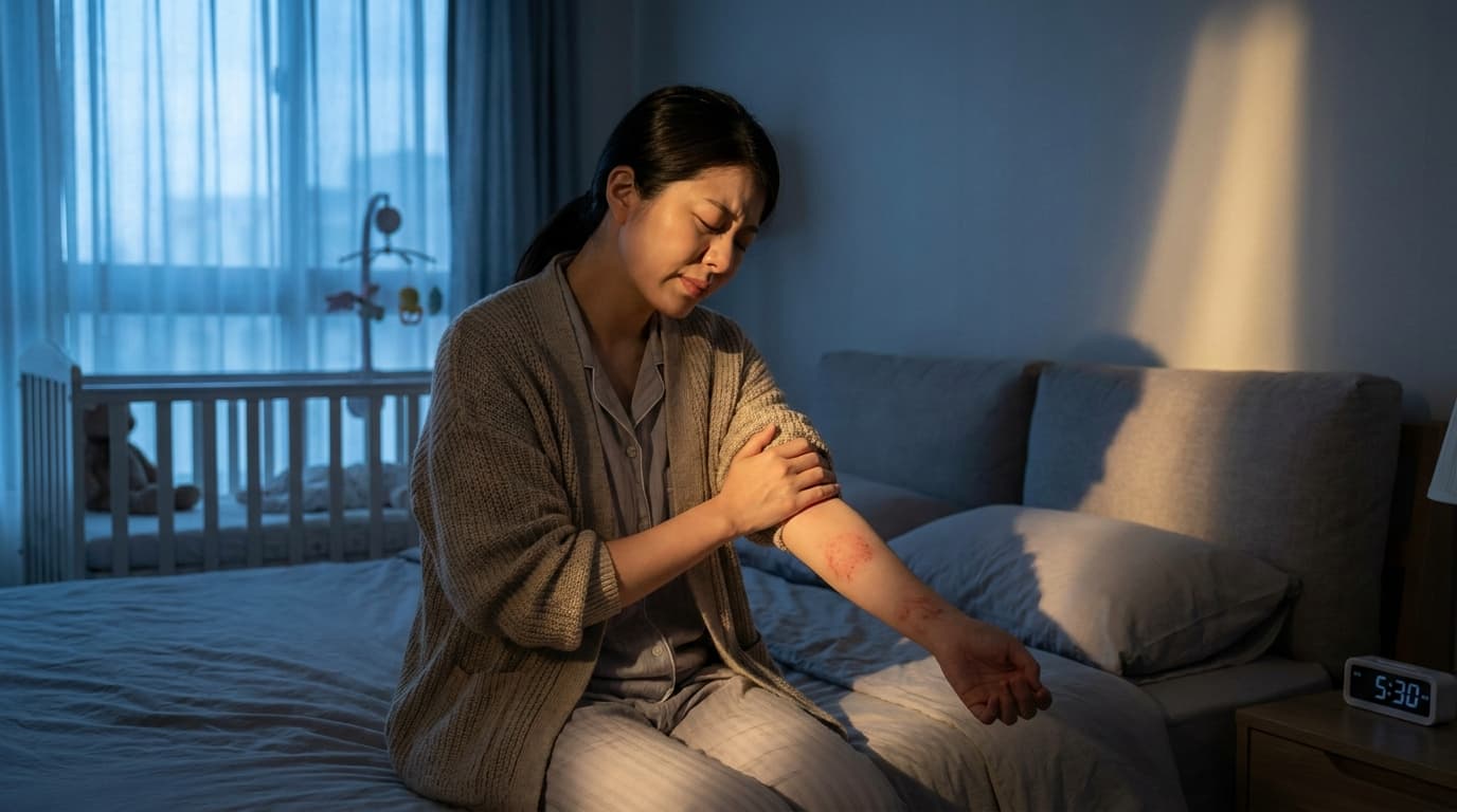 Postpartum Atopy Relapse? Mom's Body Can Shine Healthily Again