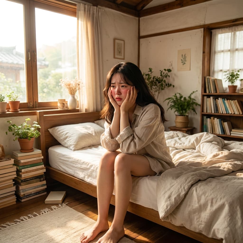 顔に熱感がひどいです、時と場所を選ばず赤くなる顔、もしかして私も「これ」のせい?