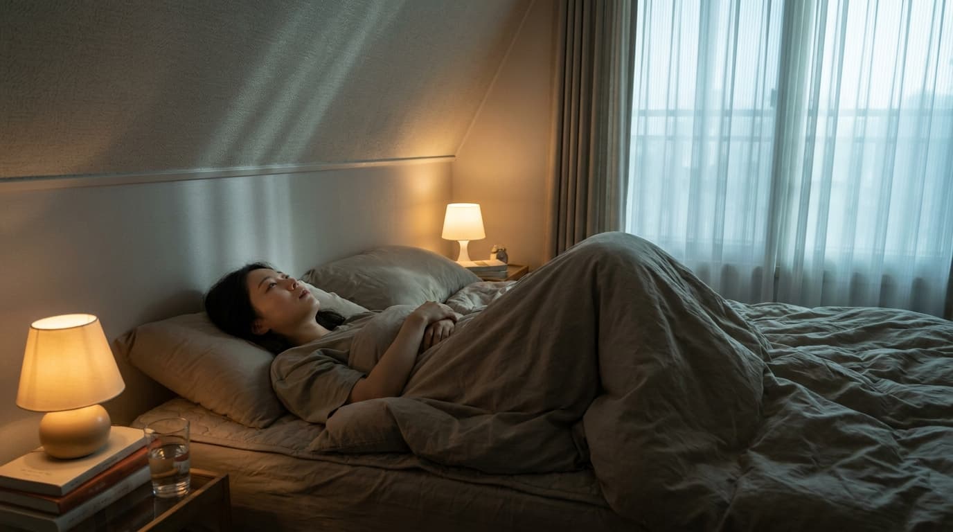 眠いのに眠れない?自律神経が送る非常信号ではないでしょうか?