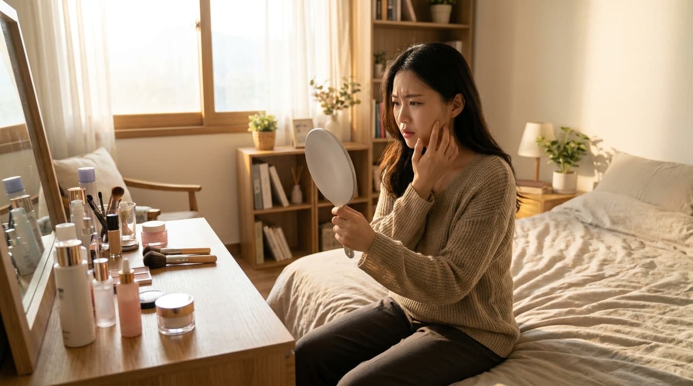 繰り返す肌荒れ、化粧品のせい?それとも体の中の問題?