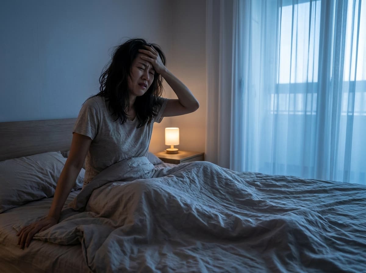 寝汗が止まらないのは盗汗症?夜の汗を放置しないでください
