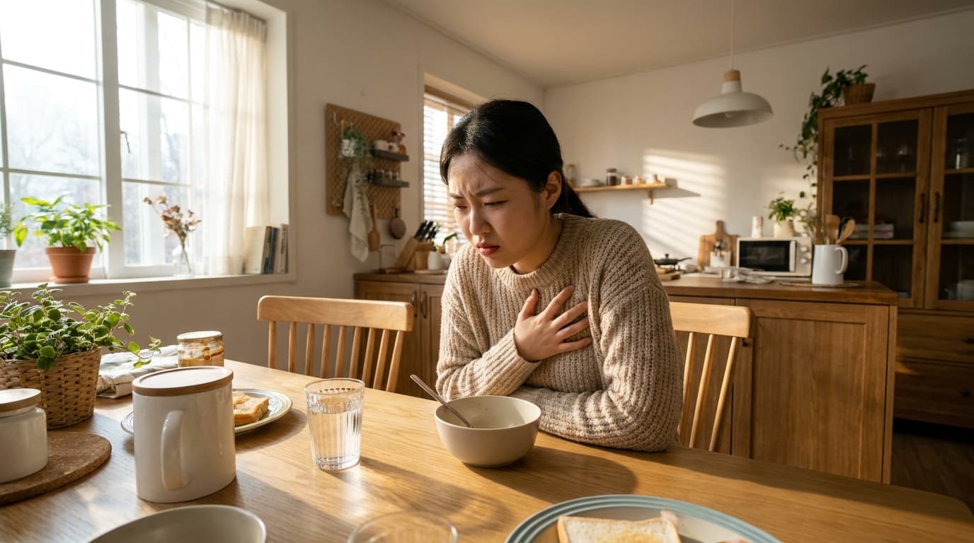 烧心和反酸:单纯消化不良还是反流性食管炎?准确区分法与解决方案
