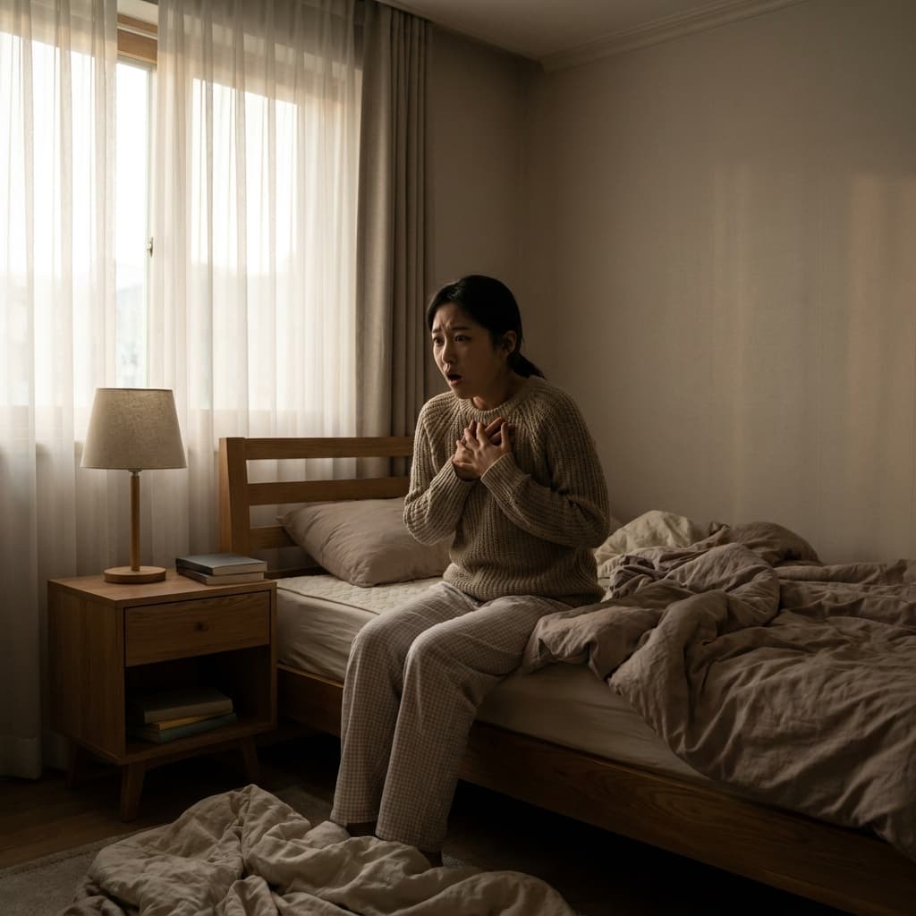 死ぬような恐怖を感じます、一人で抱え込まないでください。