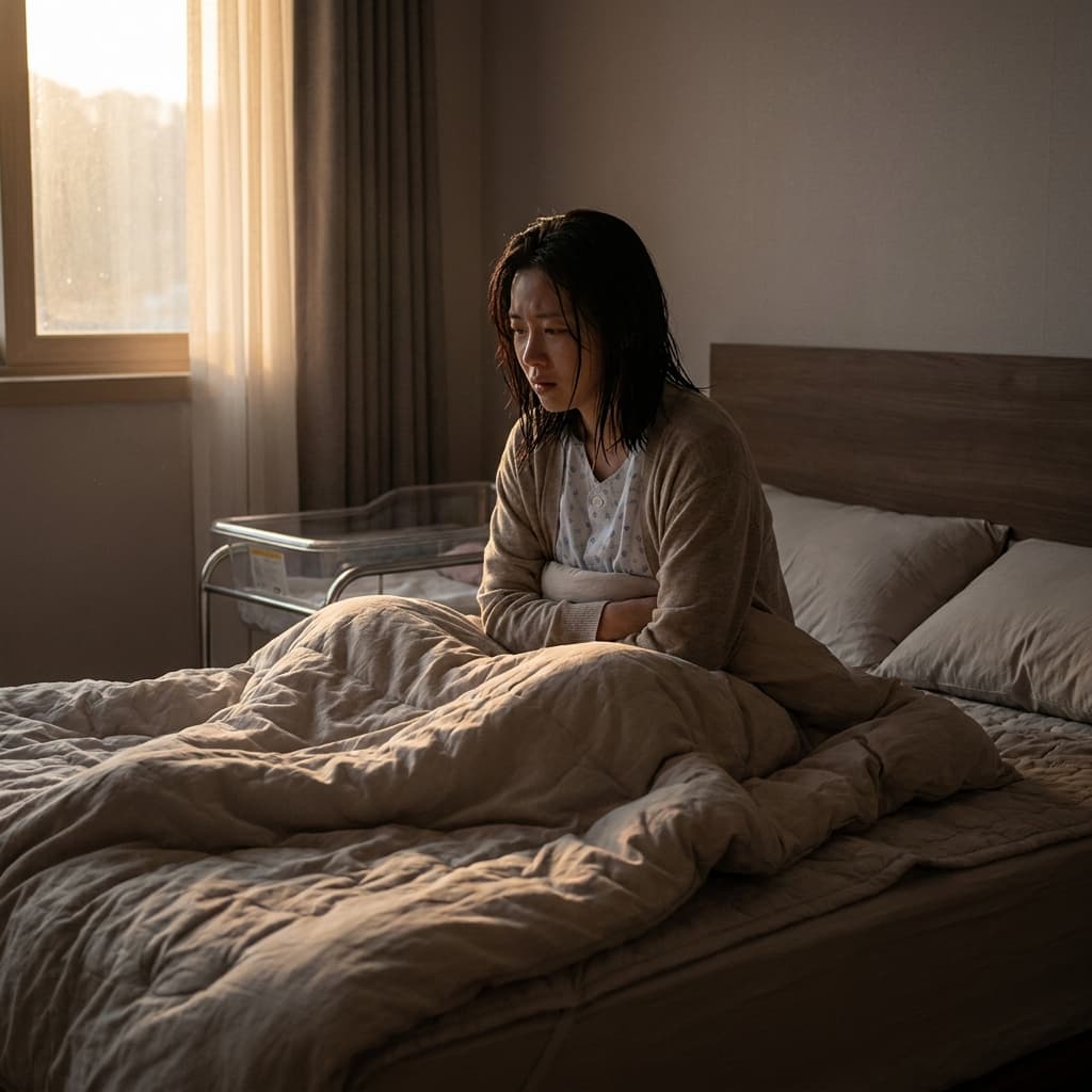 生完孩子后全身发冷出虚汗,产后风,绝对不能忽视。