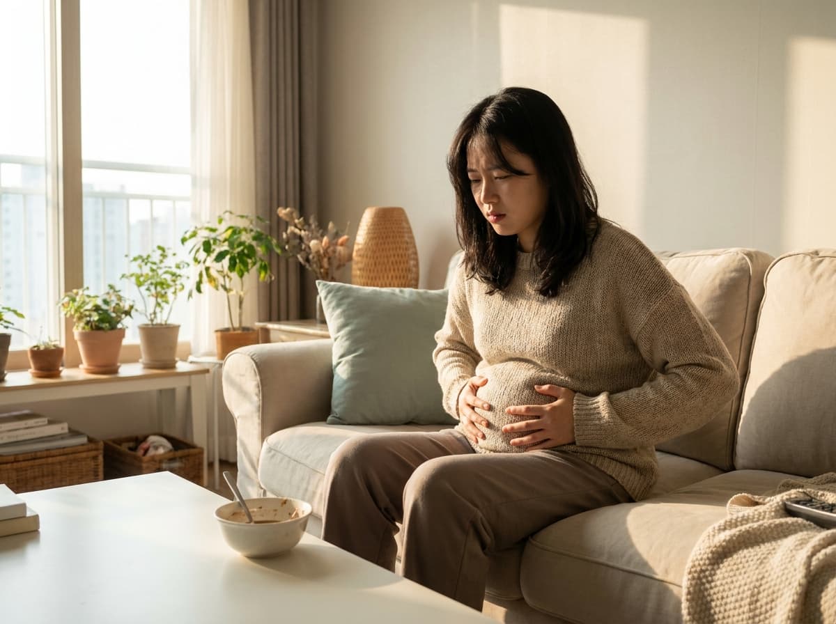 少し食べてもお腹が張り裂けそうです、もしかして内臓の老廃物のせいでしょうか?