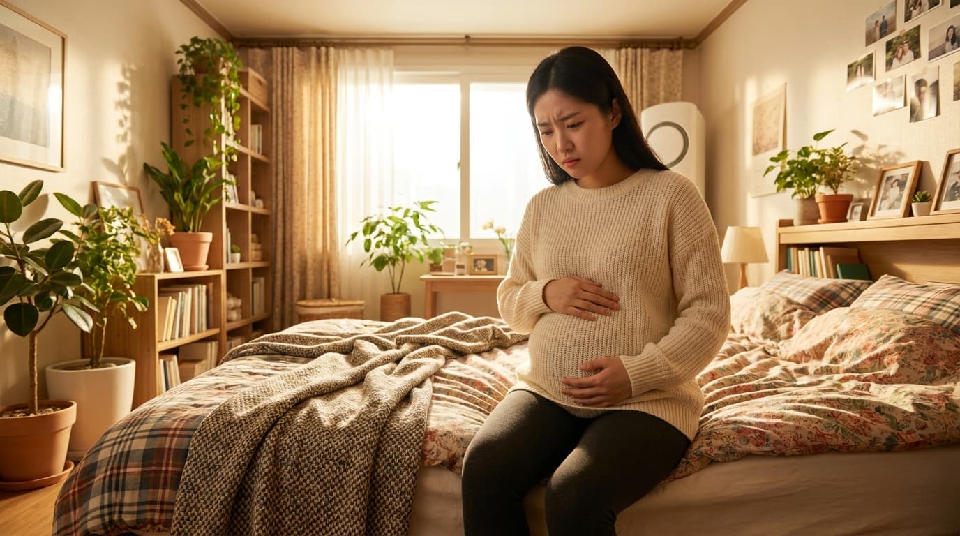 妊娠中に子宮筋腫が大きくなりました 不安な母親の心を、韓方で癒します