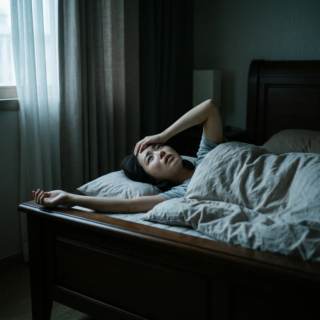 밤에 잠이 안 와요: 40대 중반, 단순한 피로가 아닌 이유