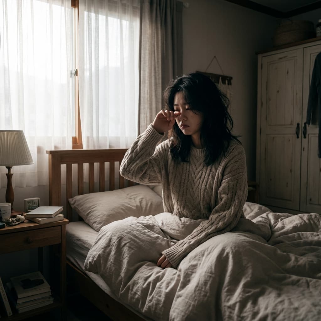 しょっちゅう涙が出ます、もしかして私の体が送る最後の合図でしょうか?