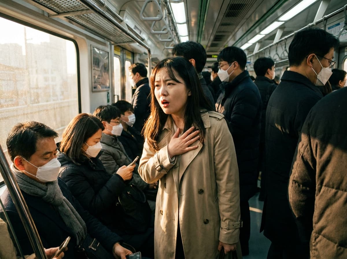 I can't breathe Is the sudden fear on the subway commute panic disorder