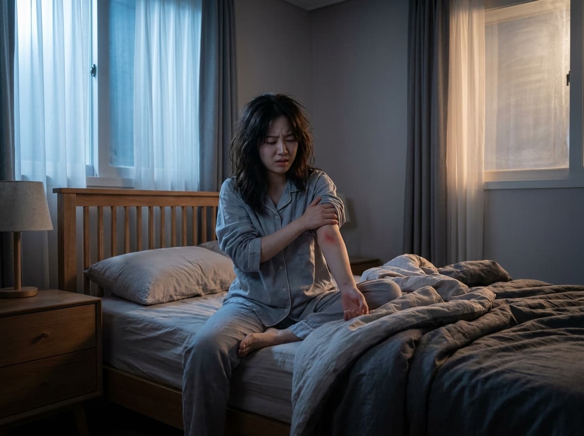 痒くて一晩中眠れずにかいてしまいますか?皮膚炎症の根本原因を探る必要があります。
