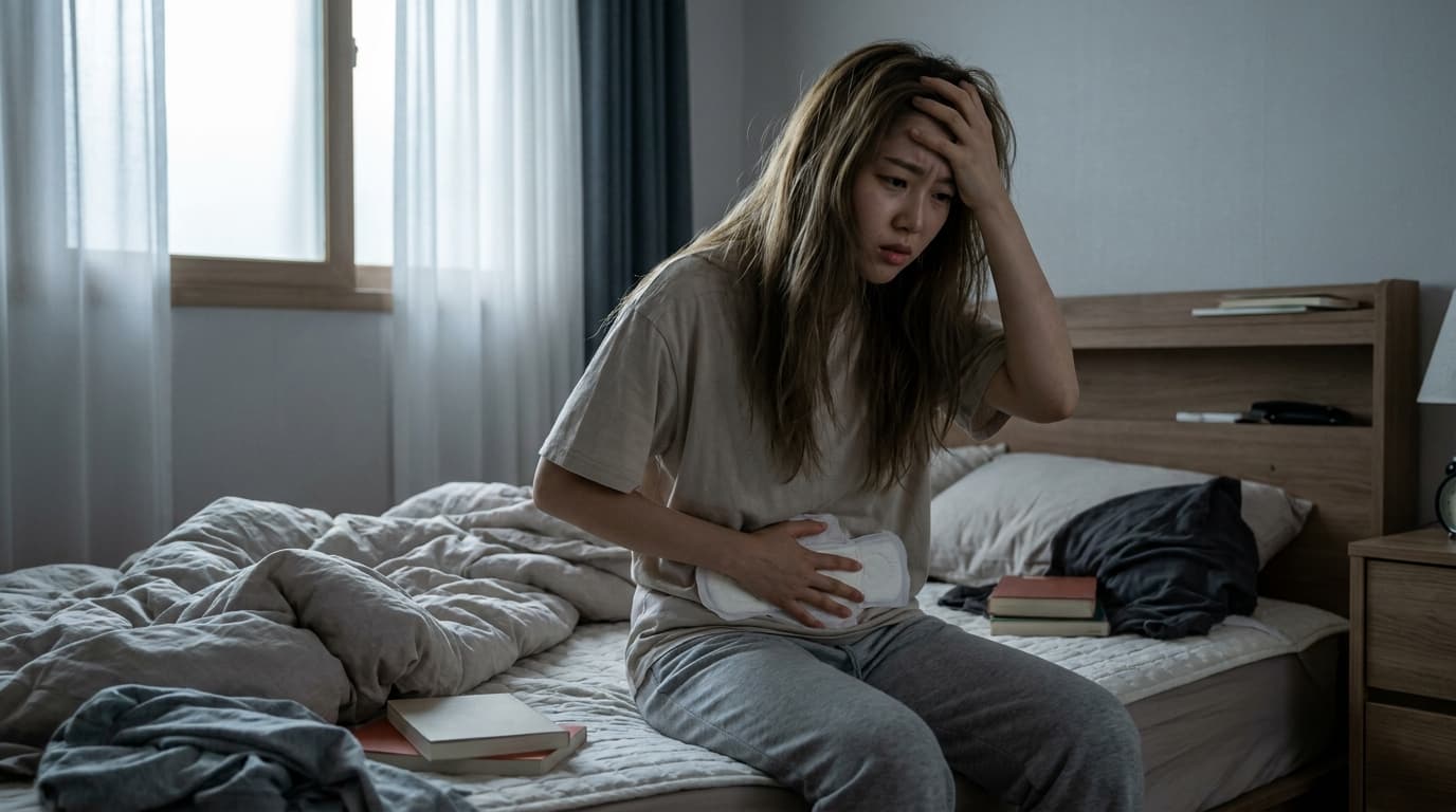 生理량이 너무 많아요: 양 조절 못하는 자궁, 한방 치료로 균형을 되찾으세요