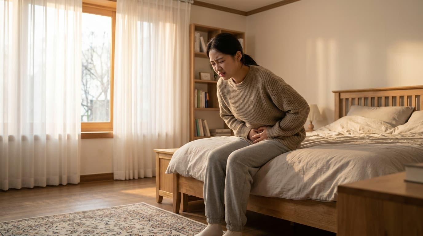 아랫배가 묵직하고 자궁이 콕콕 쑤셔요? 혹시 나도 모르게 '이것'이 문제일까요?