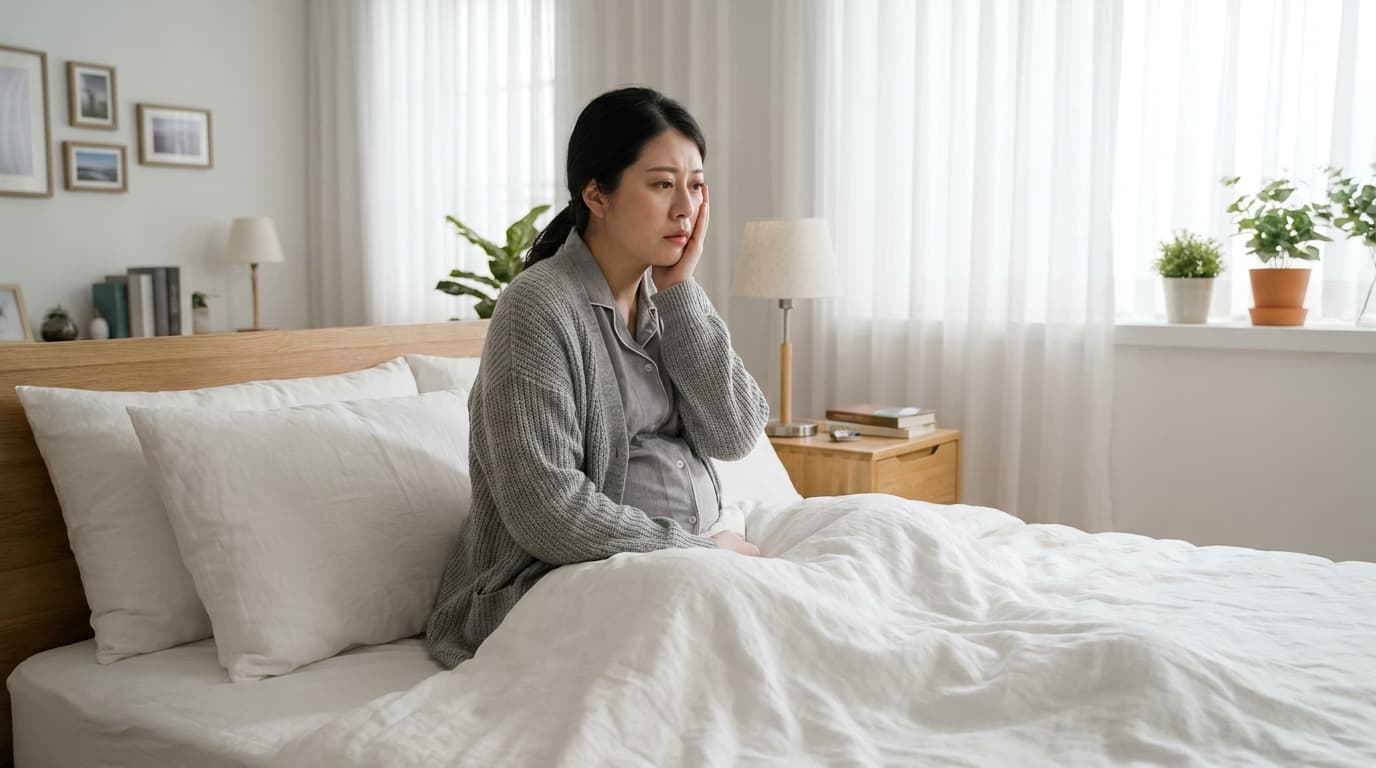 임신 중 갑자기 입이 비뚤어졌어요, 임신성 구안와사 한방 치료