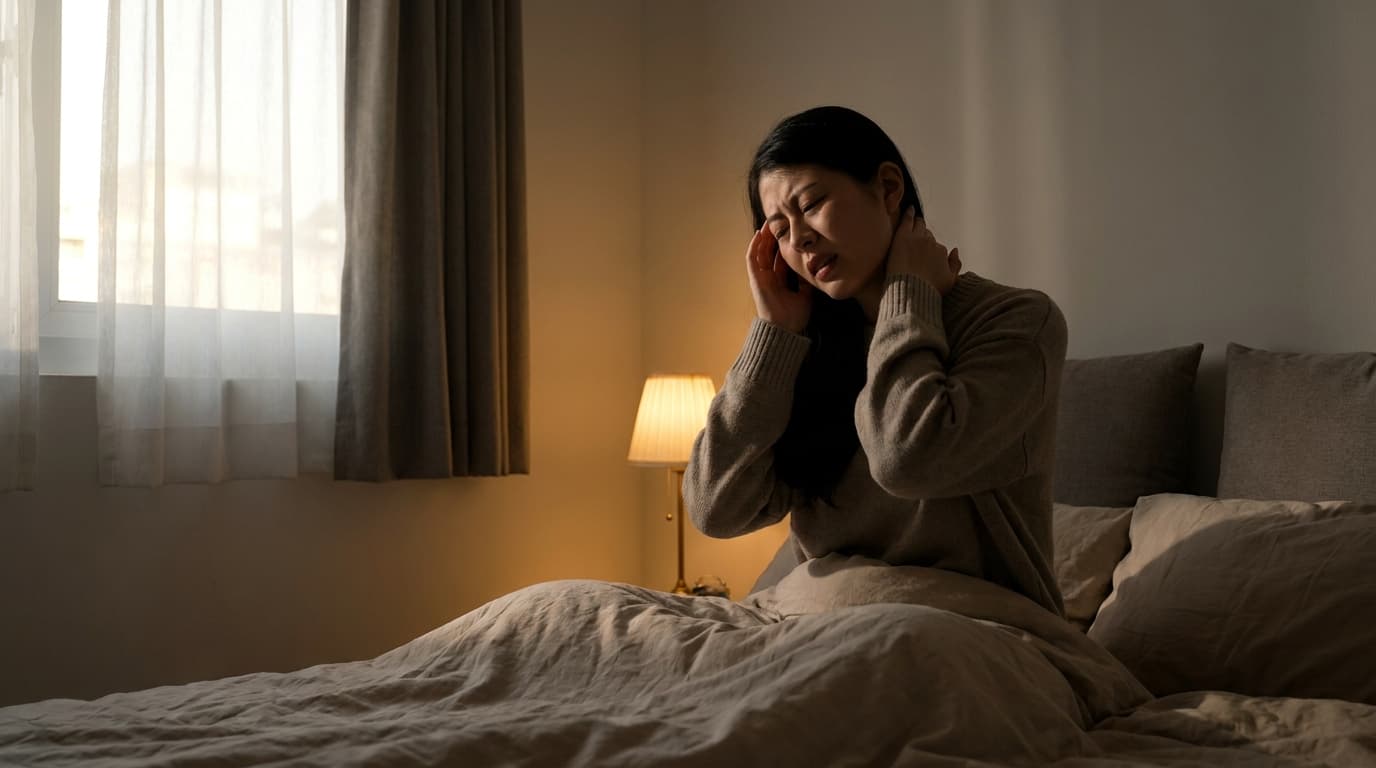 My neck hurts and my head hurts, it might not be a simple migraine