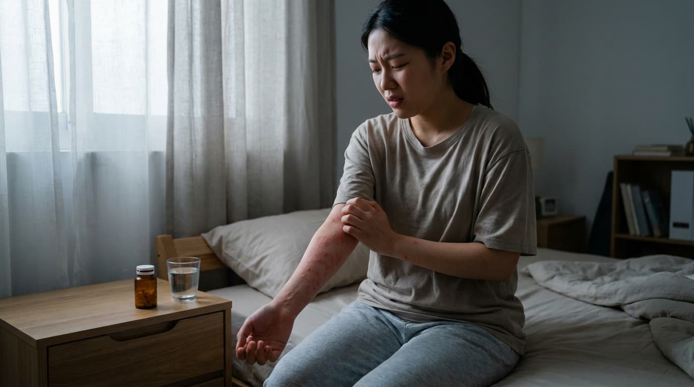 스트레스 받으면 두드러기가 올라와요? 반복되는 피부 가려움, 이젠 근본 원인을 찾아야 할 때입니다.