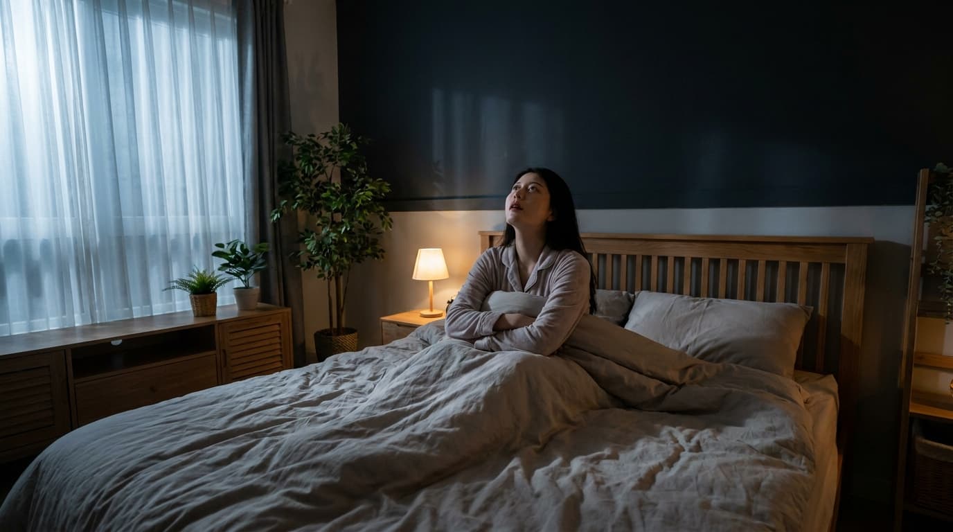 寝てもすっきりしないのはなぜ?夜通し自律神経が休まらない理由