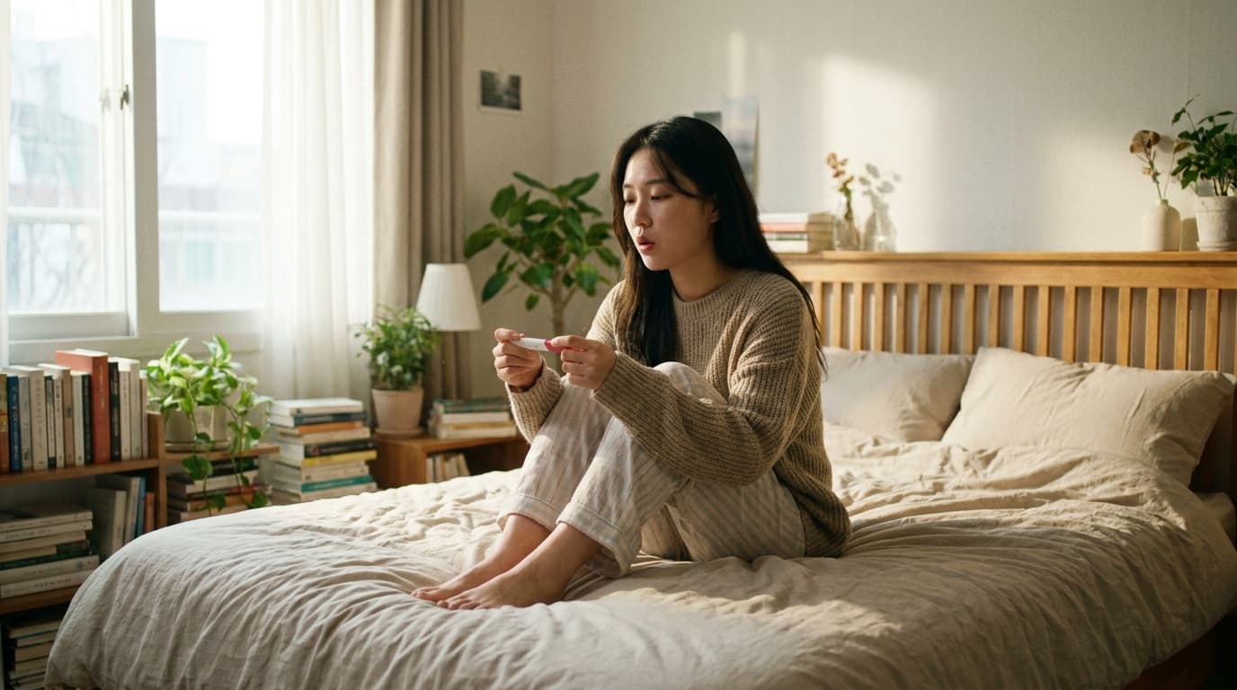 임신 테스트기 음성인데 생리를 안 해요? 혹시 이런 고민 있으신가요? 숨겨진 원인과 한방 솔루션