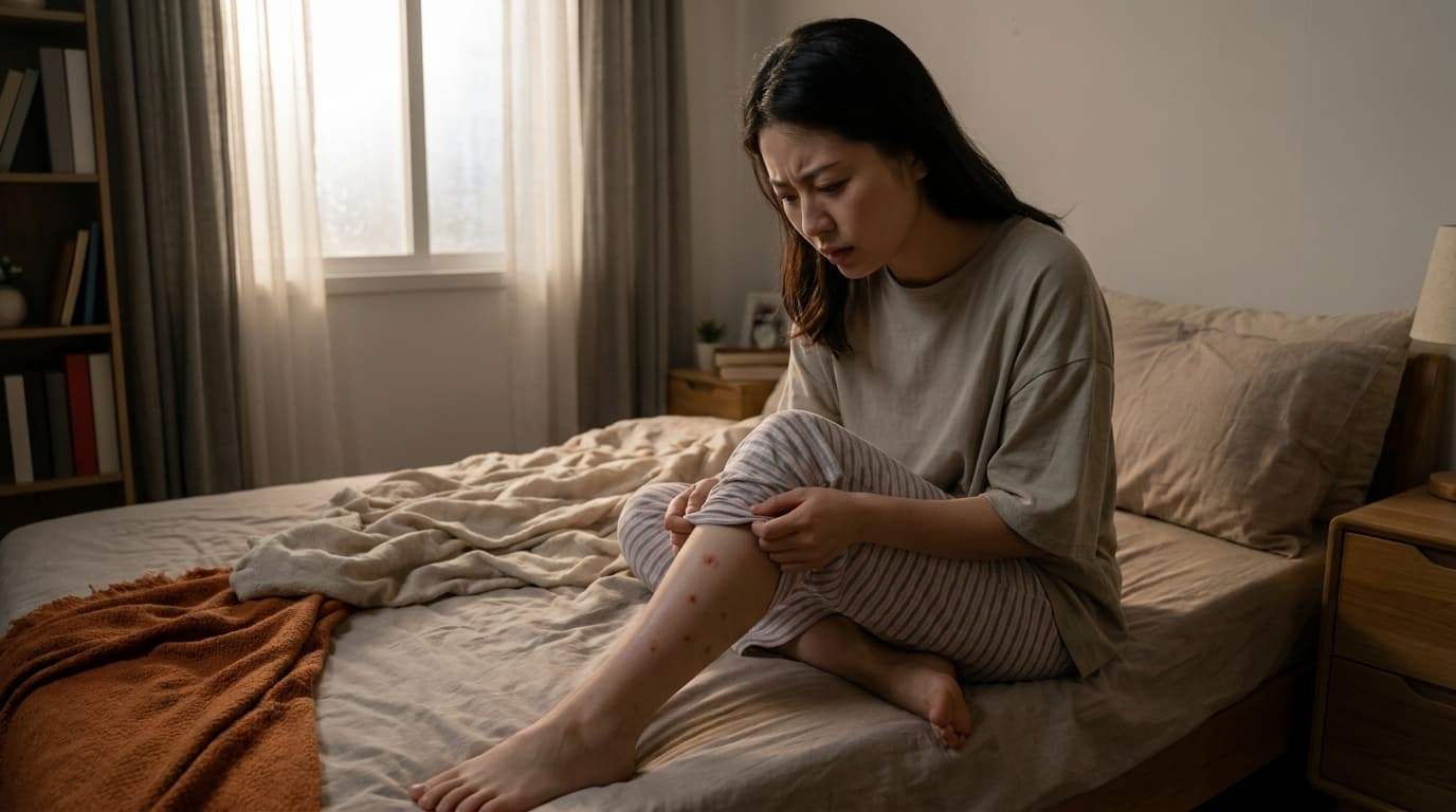 피부에 붉은 반점이 올라왔어요, 자반증일까요? 두드러기일까요?