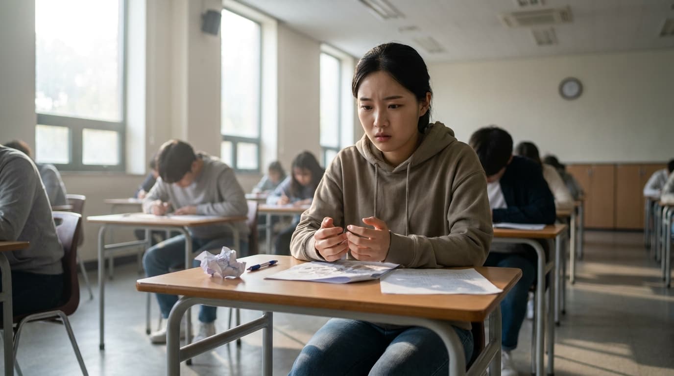 수험생 손발 땀, 시험지를 적시는 다한증 이제 멈출 시간입니다.