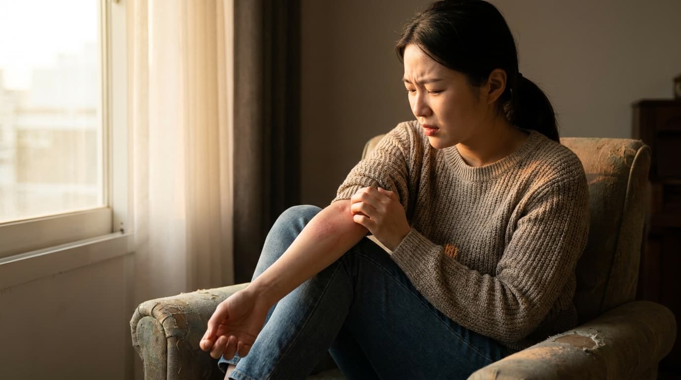 피부에 하얀 각질이 일어나고 붉어져요? 단순한 건조함이 아닐 수 있습니다