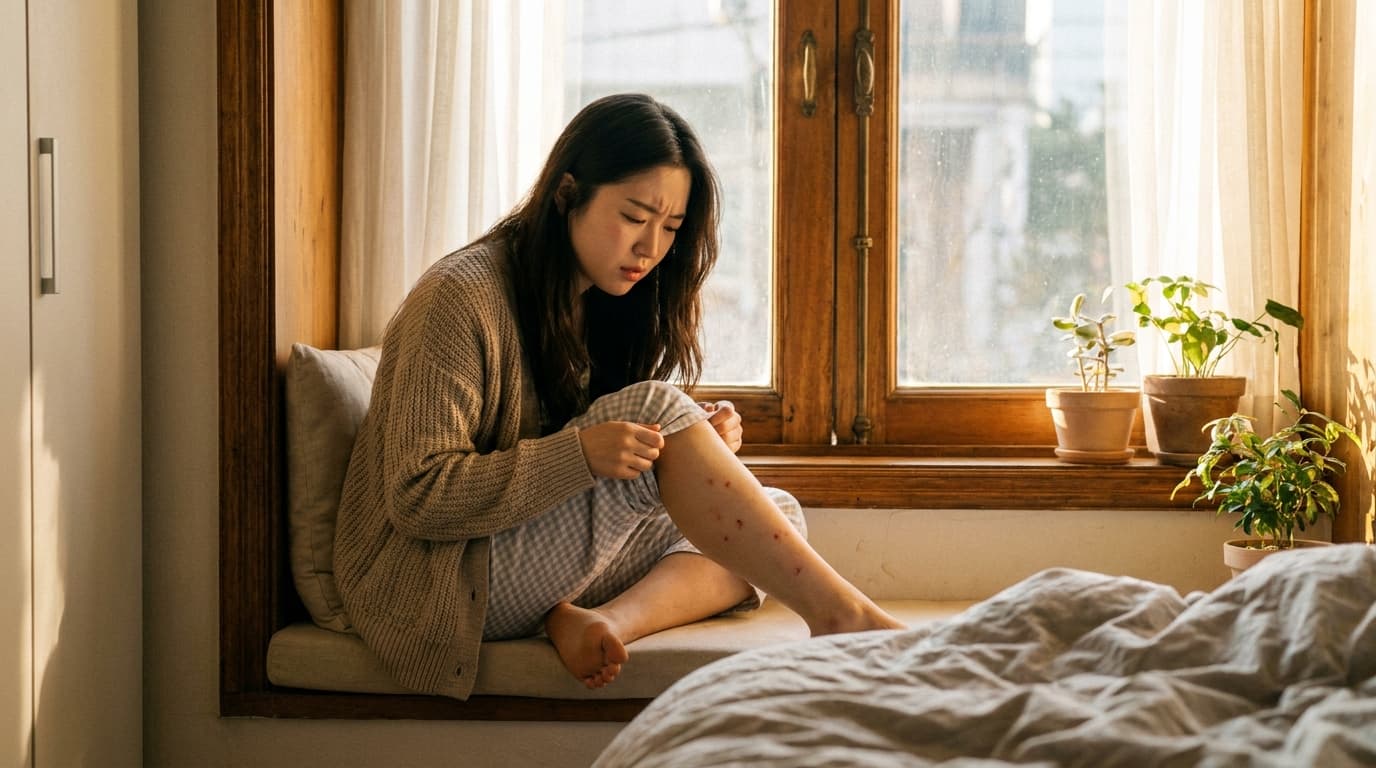 가렵지 않은데 다리에 빨간 점이 다닥다닥 생겨요? 혹시 '자반증' 때문은 아닐까요? 놀라지 마세요.