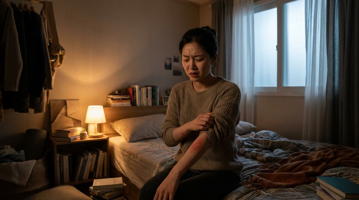 피부가 붉게 부풀어 오르고 가려워요: 만성 두드러기와 장 건강의 비밀
