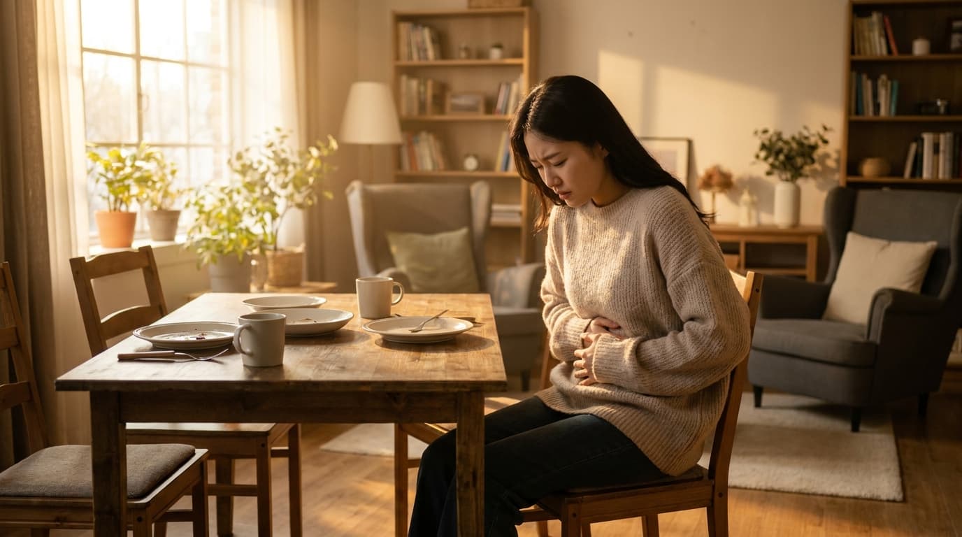 배에 가스가 차서 빵빵해요: 답답한 속, 이제는 편안하게