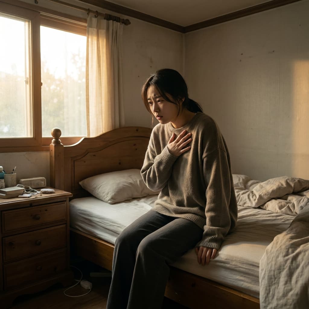가만히 있어도 심장이 쿵쾅거려요, 혹시 자율신경실조증 때문일까요?