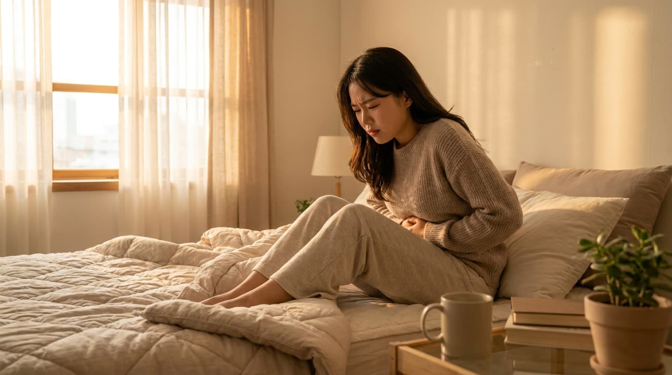 小腹发胀带有血丝的分泌物,难道是子宫发出的红灯警报吗?