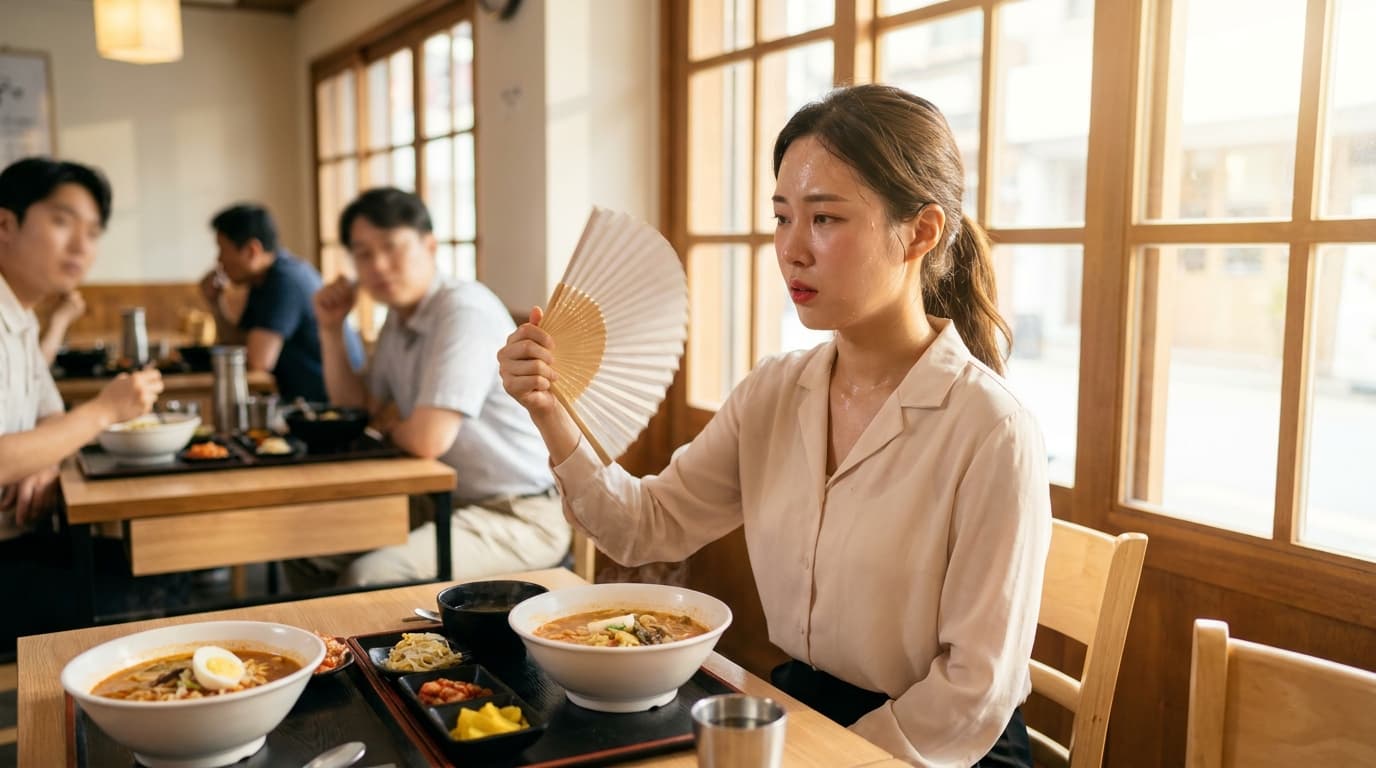 Why do my head and face sweat when eating? Could it be gustatory hyperhidrosis?
