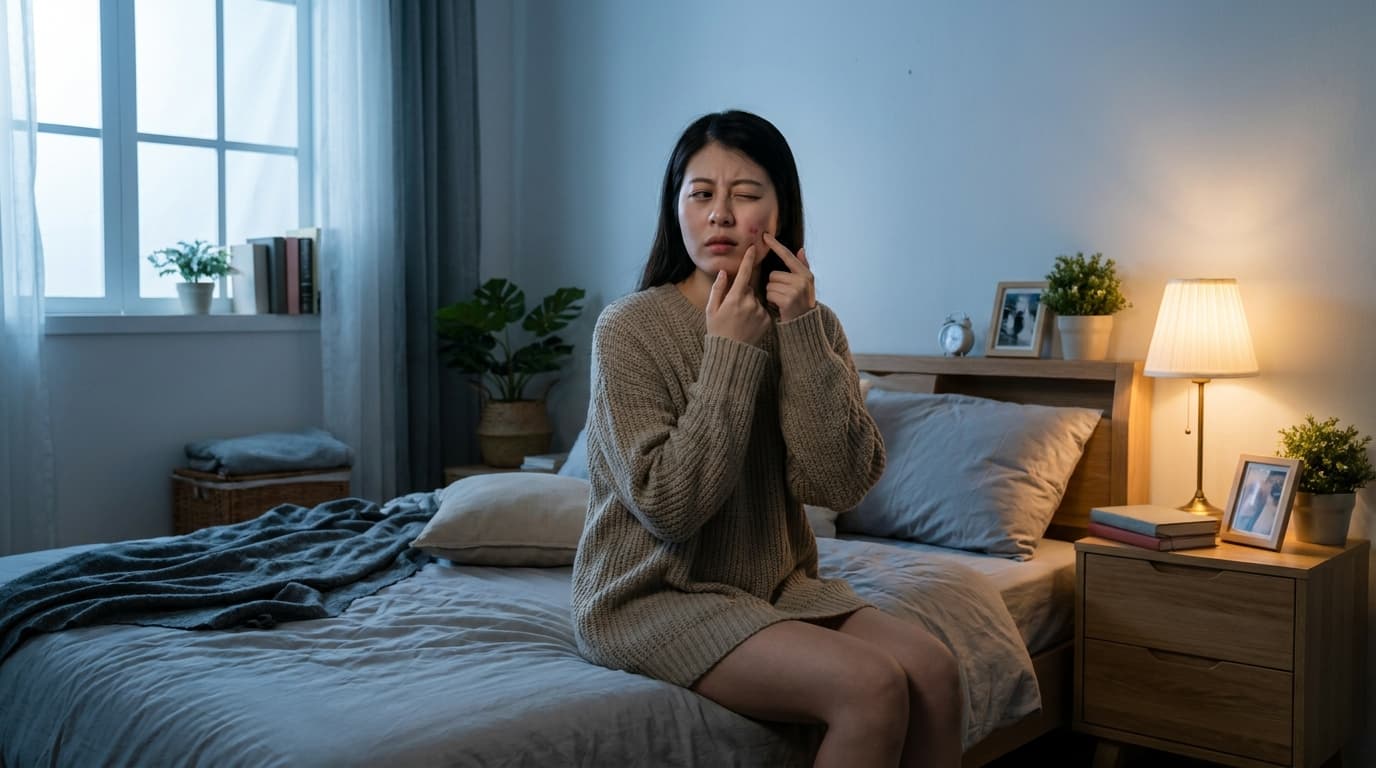 触ると痛いニキビ、単なるトラブルではなく体内からの警告灯です