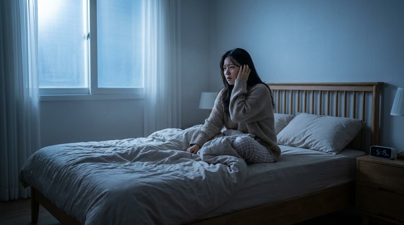 자다 깨면 가슴이 두근거려요: 혹시 자율신경 경고음일까요?