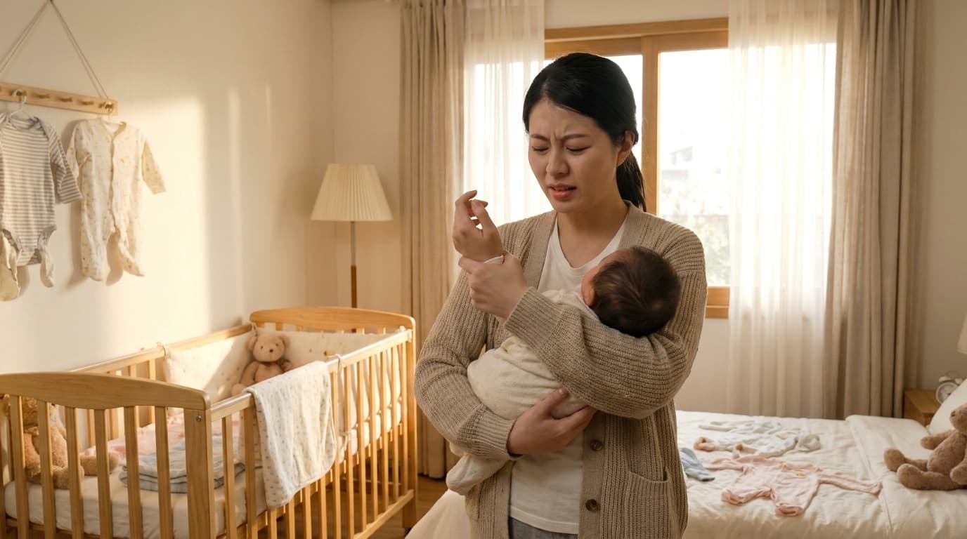 출산 후 손목 통증, 단순 건초염일까요? 산후풍일까요?