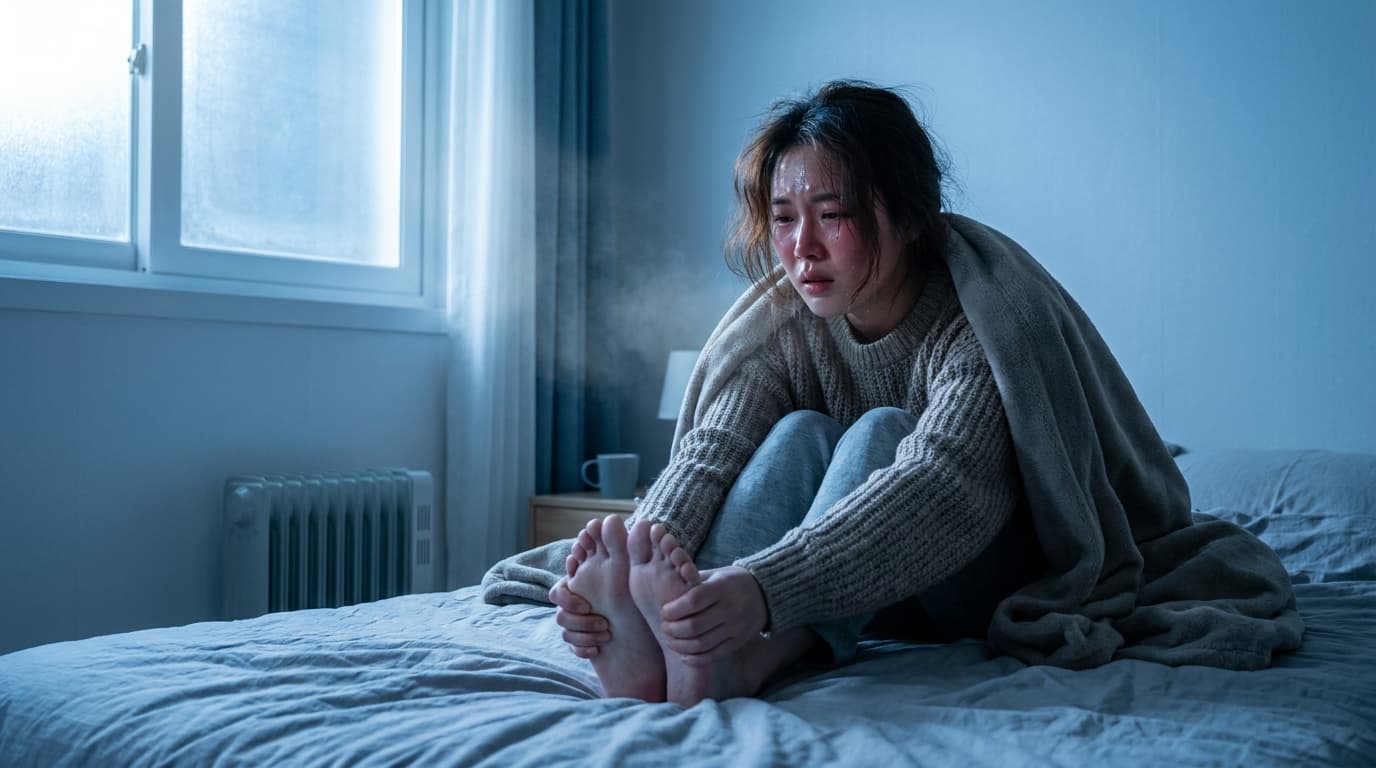몸에 열은 많은데 손발이 차가워요, 혹시 저만 이런가요?