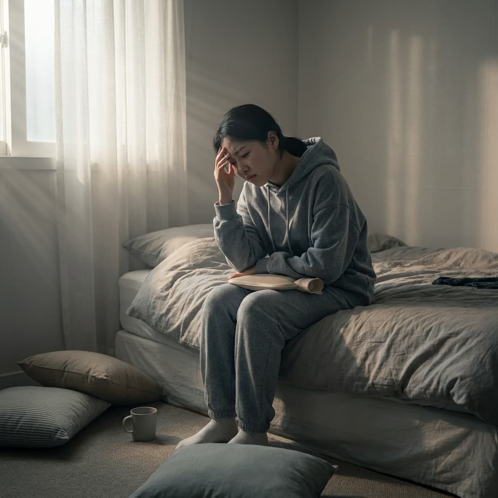 생리 전 몸이 붓고 피로해요, 매달 찾아오는 통과의례? 더 이상 참지 마세요!