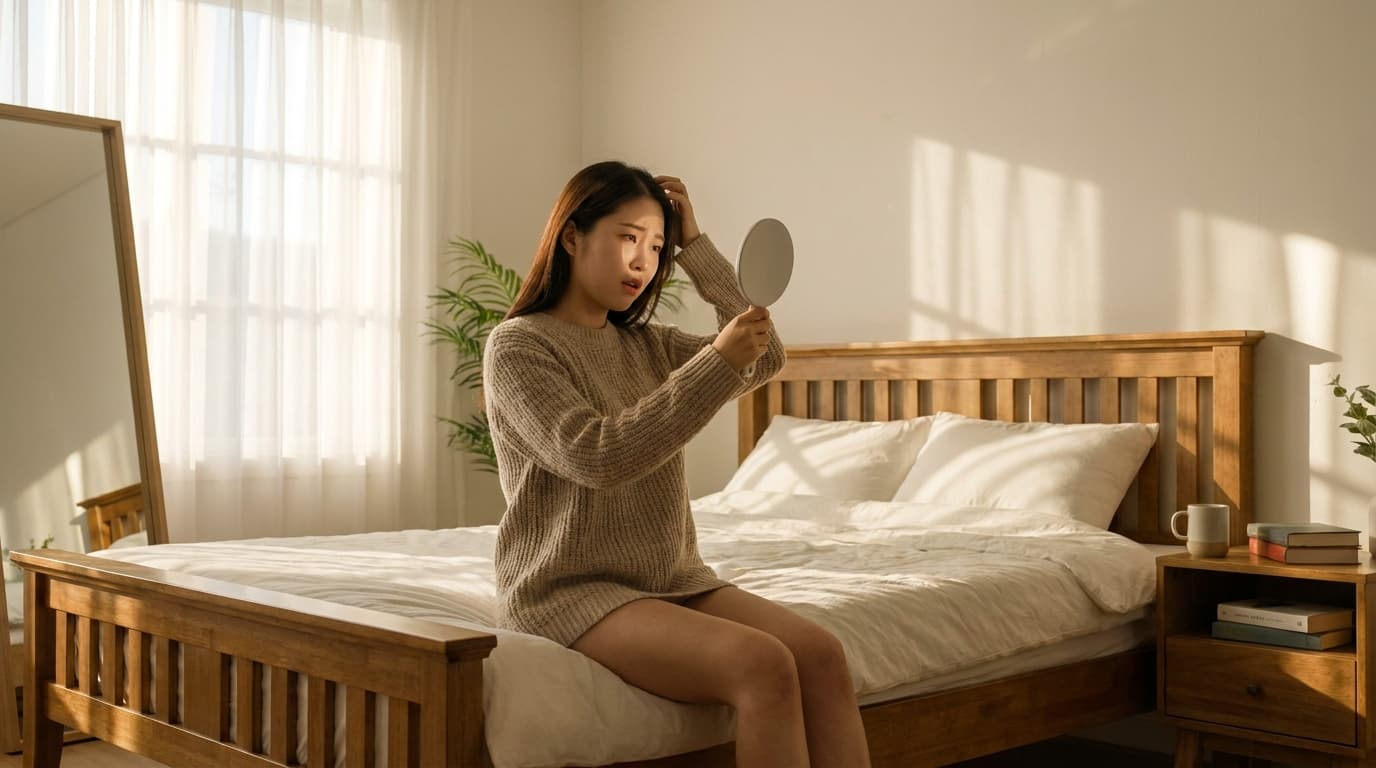 환절기 머리 많이 빠져요, 혹시 저도 탈모인가요? 잦은 두피열, 스트레스가 보내는 경고등