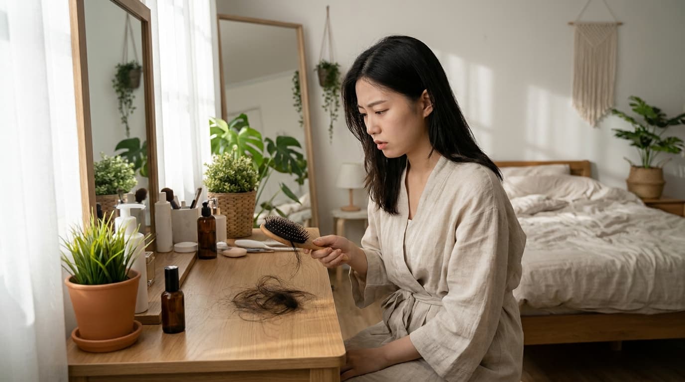애 낳고 머리 빠짐, 뚝뚝 떨어지는 머리카락, 언제쯤 괜찮아질까요?
