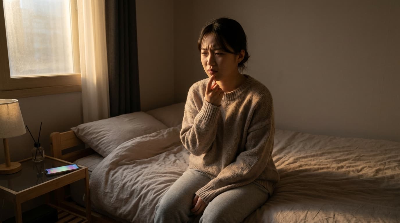 턱 밑에 딱딱하고 아픈 게 생겼어요, 혹시 '턱드름' 아닐까요? 반복되는 피부 염증의 근본 원인