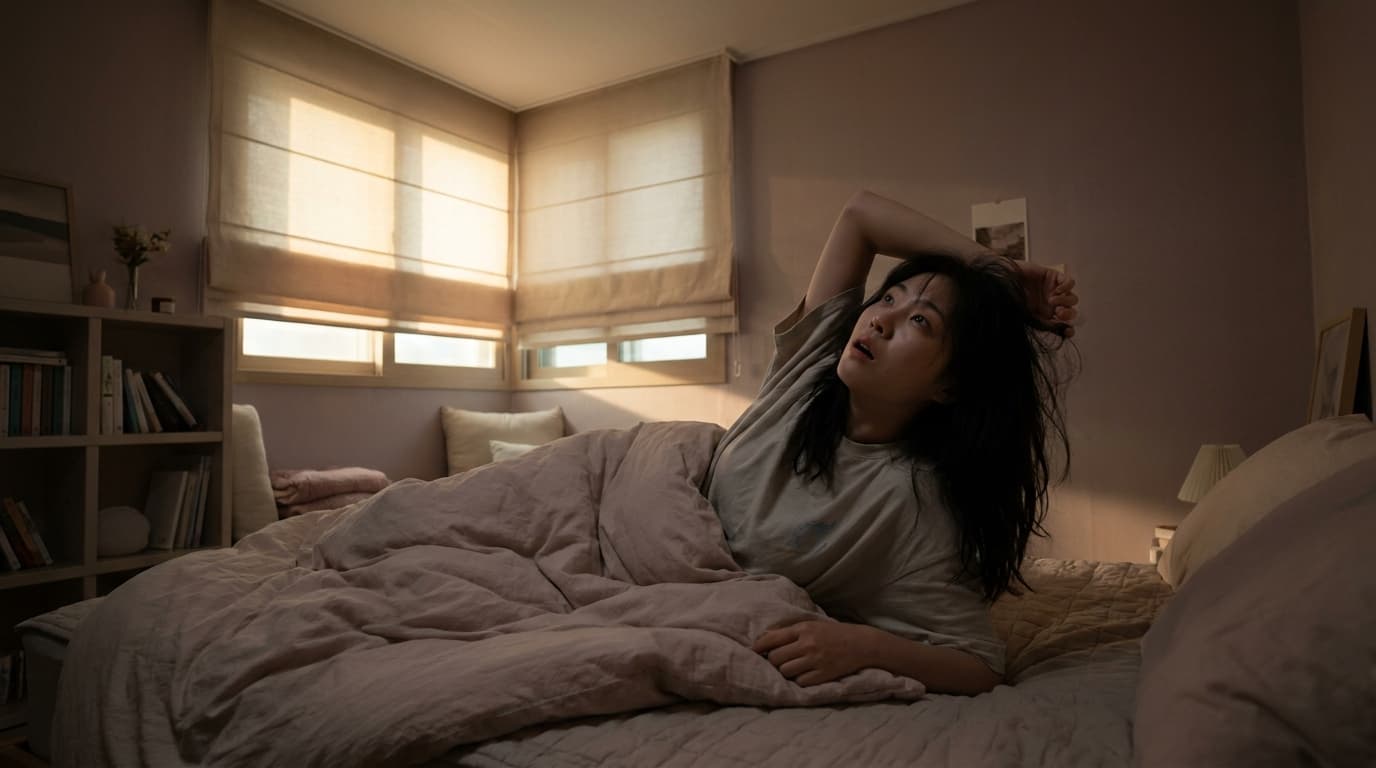 갱년기에 잠이 안 와요, 밤마다 뇌가 쉬지 못하는 이유