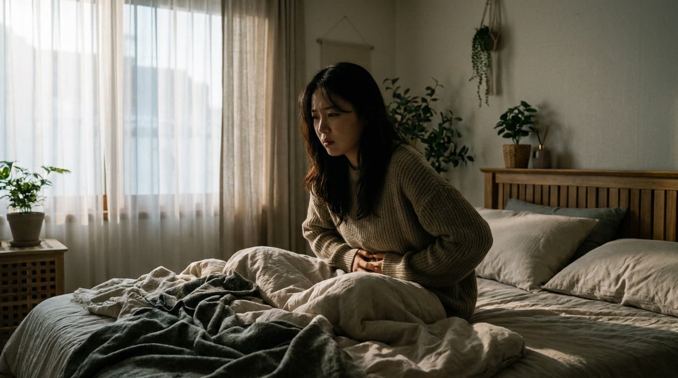 関係後に出血が少しある場合、大きな病気ではないかと心配なら