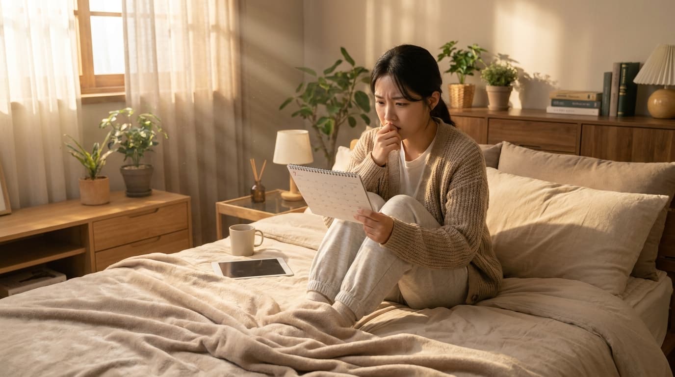生理が何ヶ月も来ない、もしかして早期閉経?身体が送る最後のサイン。