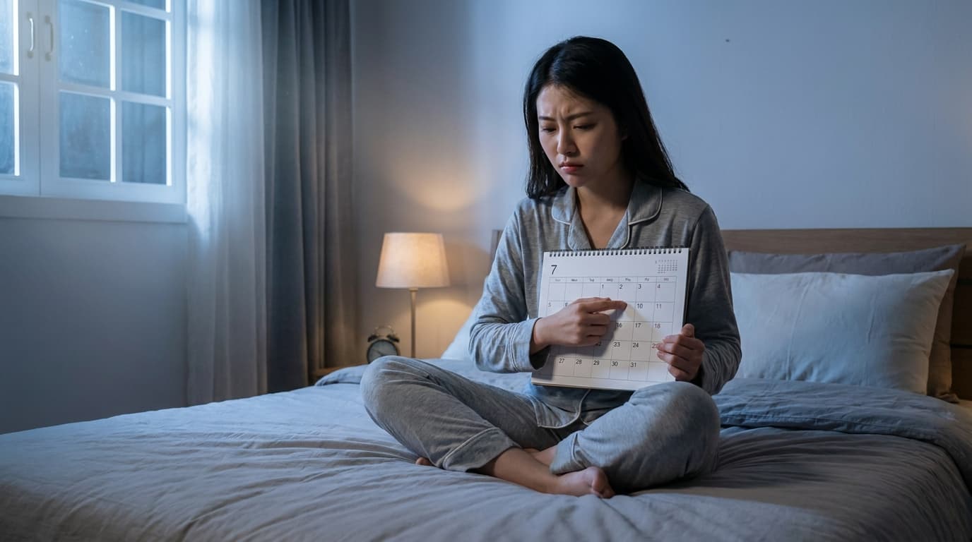 生理が2ヶ月間ありません、もしかして私も無月経でしょうか?漢方で再び健康なリズムを取り戻す