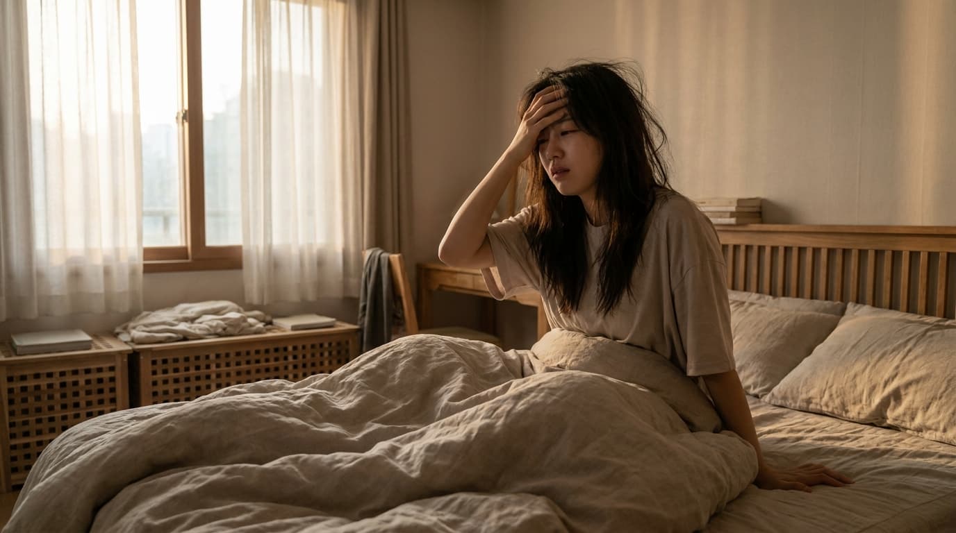 자고 일어나도 머리가 띵하고 무거운 이유, 혹시 뇌 피로의 경고음은 아닐까요?